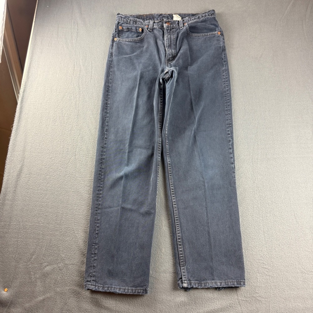 Vintage USA Levis 555 Jeans Men's 33x30 (Fits 31x30) Blue Relaxed Straight Paso